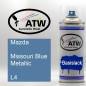 Preview: Mazda, Missouri Blue Metallic, L4: 400ml Sprühdose, von ATW Autoteile West.